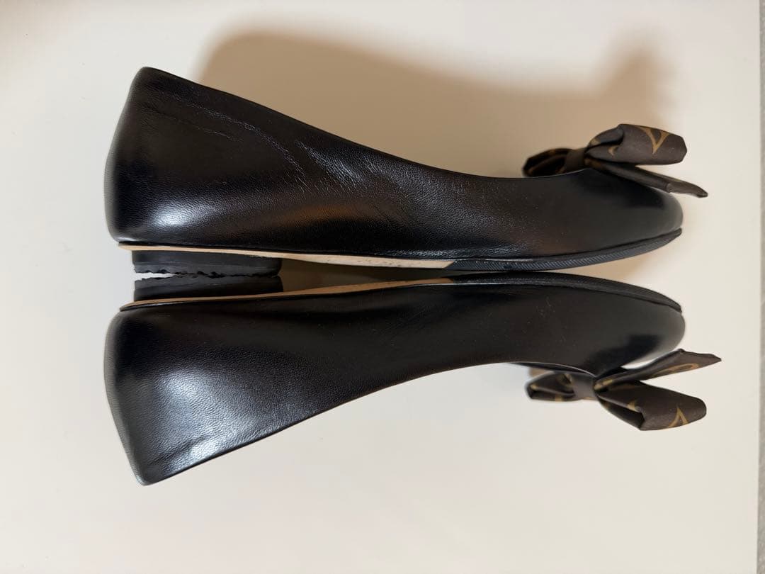 LOUIS VUITTON ポピライン・バレリーナ（フラット）