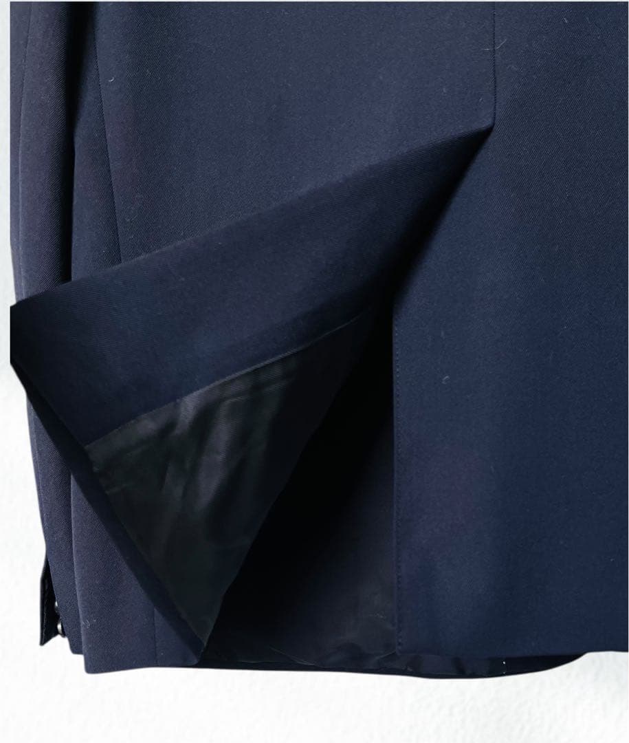 メンズ DRIES VAN NOTEN 紺 ジャケット XL ネイビー ウール