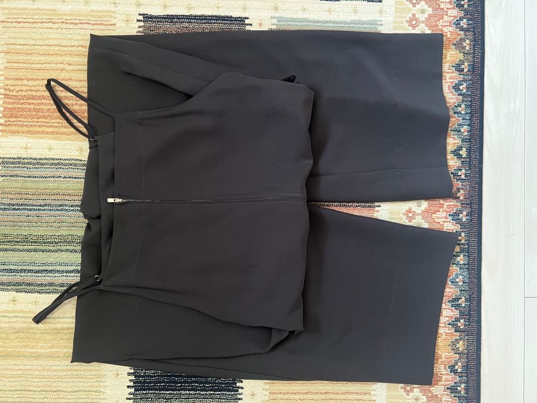 フロントジップ オールインワン