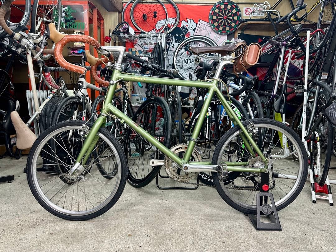 ビアンキ ミニベロ8 Drop Lepreレプレ基本分解発送送料無料！