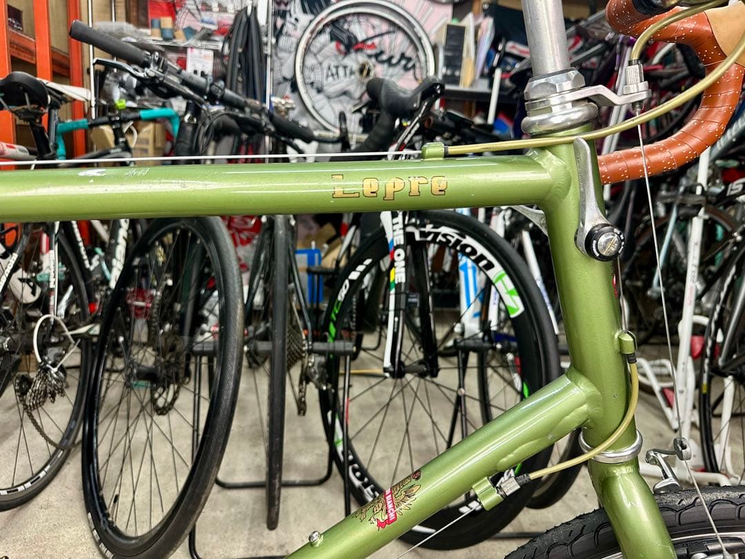 ビアンキ ミニベロ8 Drop Lepreレプレ基本分解発送送料無料！