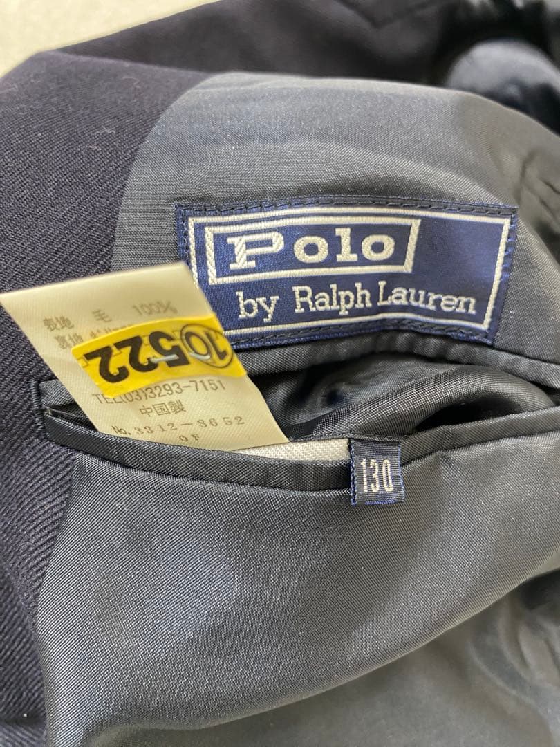 【美品】POLO RALPH LAUREN 金ボタン ブレザー 上下セット