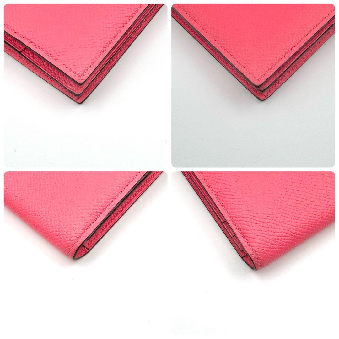 HERMES エルメス ベアンスフレ ヴォーエプソン マチ付き GD金具 A刻印