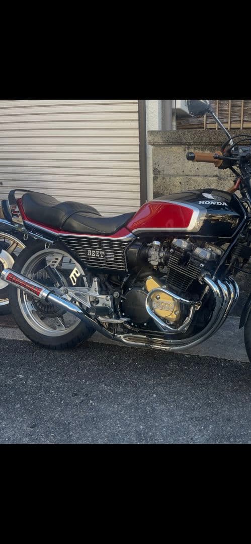 CBX400 CBX550 エンデ管　マフラー当時