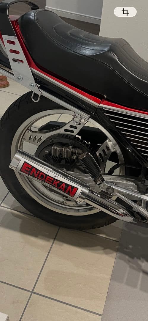 CBX400 CBX550 エンデ管　マフラー当時