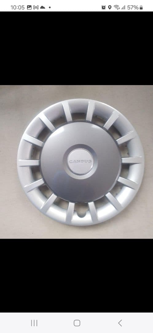 ムーヴキャンバス14インチ ホイールカバー