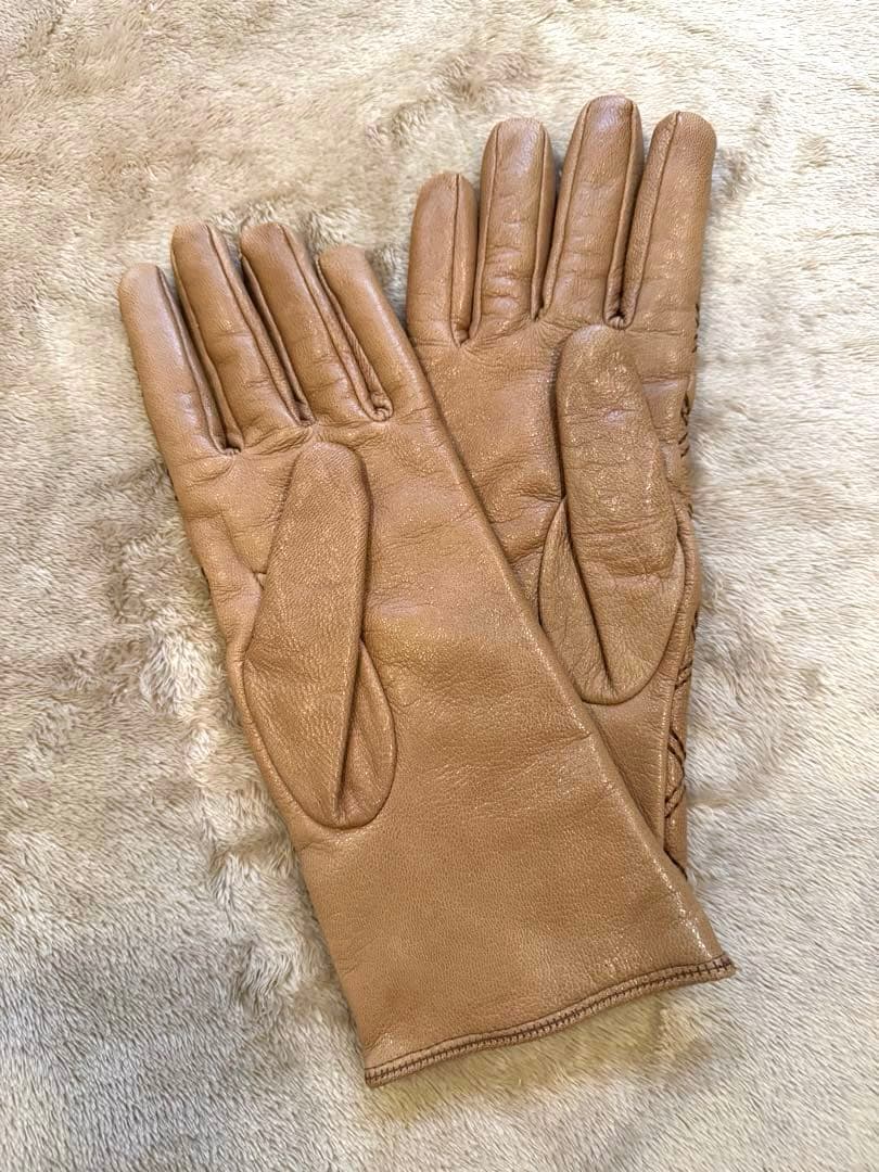 【お値下げ中】ドルチェ&ガッバーナ DOLCE&GABBANA レザー手袋