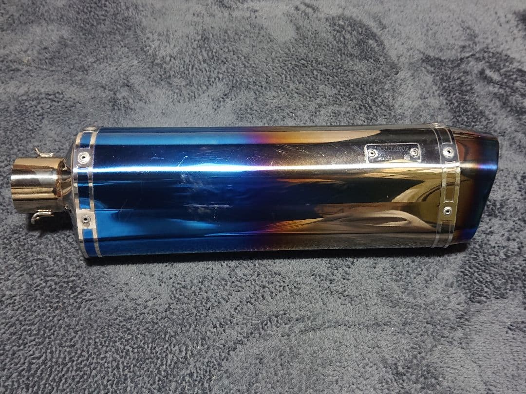 SV650 WR'S ダブルアールズ SB3650JM スリップオン マフラー