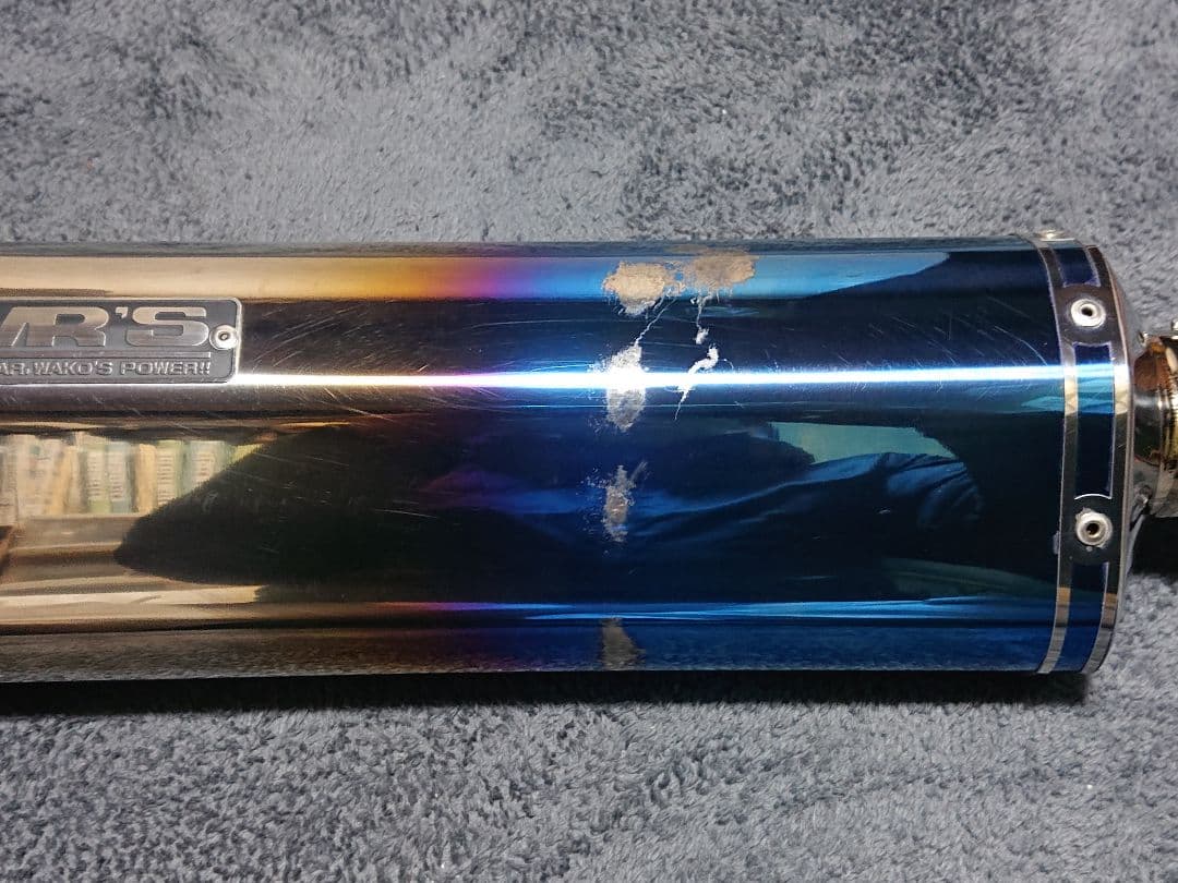 SV650 WR'S ダブルアールズ SB3650JM スリップオン マフラー