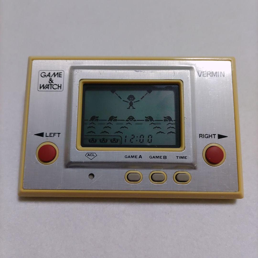 ゲーム&ウォッチ　バーミン【液もれなし】