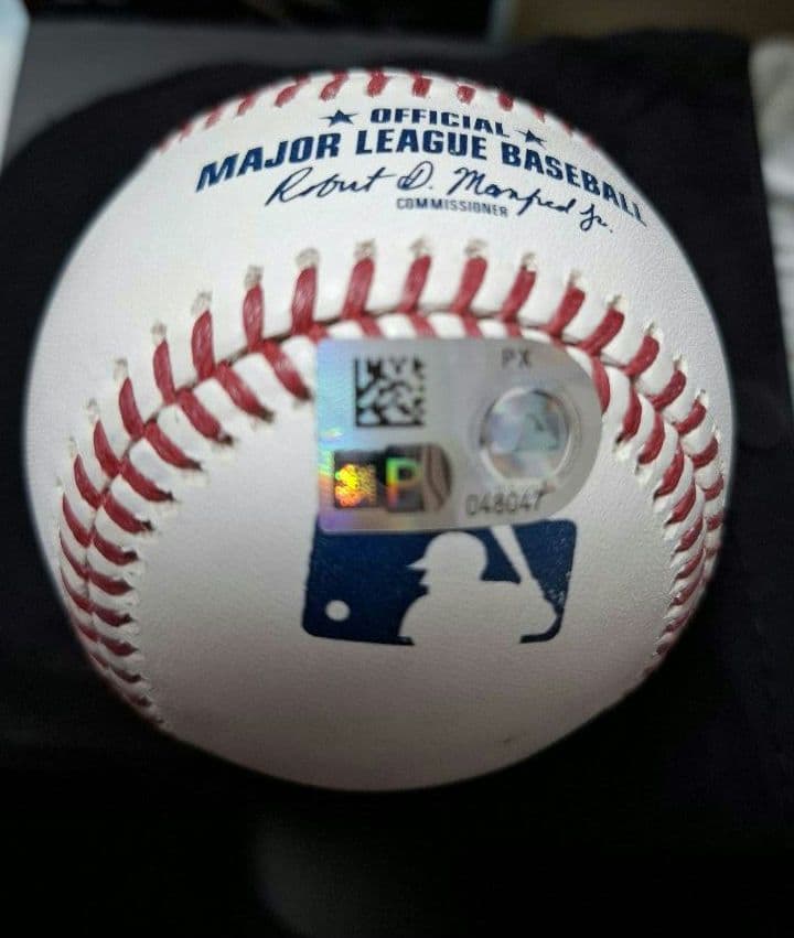 ぷ*ぁ様 ニューヨーク・ヤンキース 　ホルヘ・ポサダ 直筆サインボール