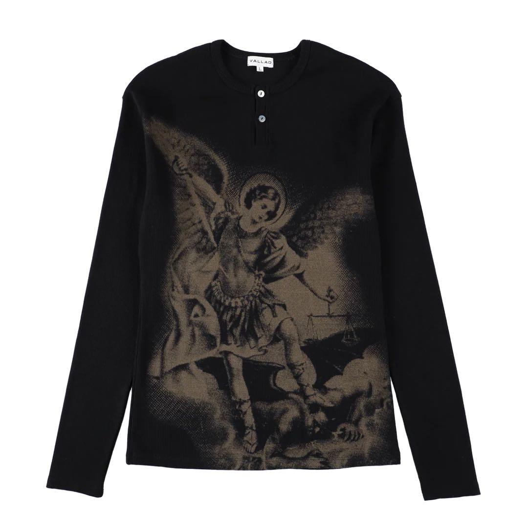 Vallad V.HENRY NECK L/S サーマル Lサイズ 新品、未使用