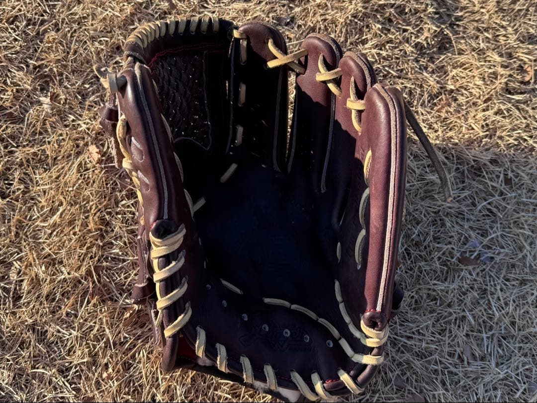 美品　久保田スラッガー 硬式用グローブ 内野