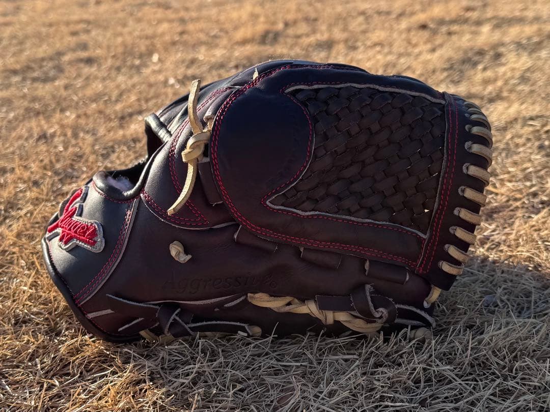 美品　久保田スラッガー 硬式用グローブ 内野