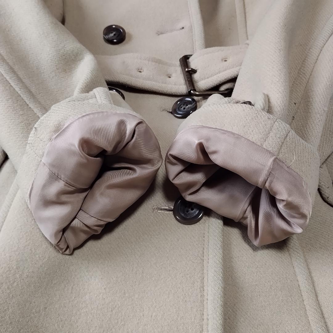 ブルーレーベルクレストブリッジ トレンチコート ファー ベルト付き 2way