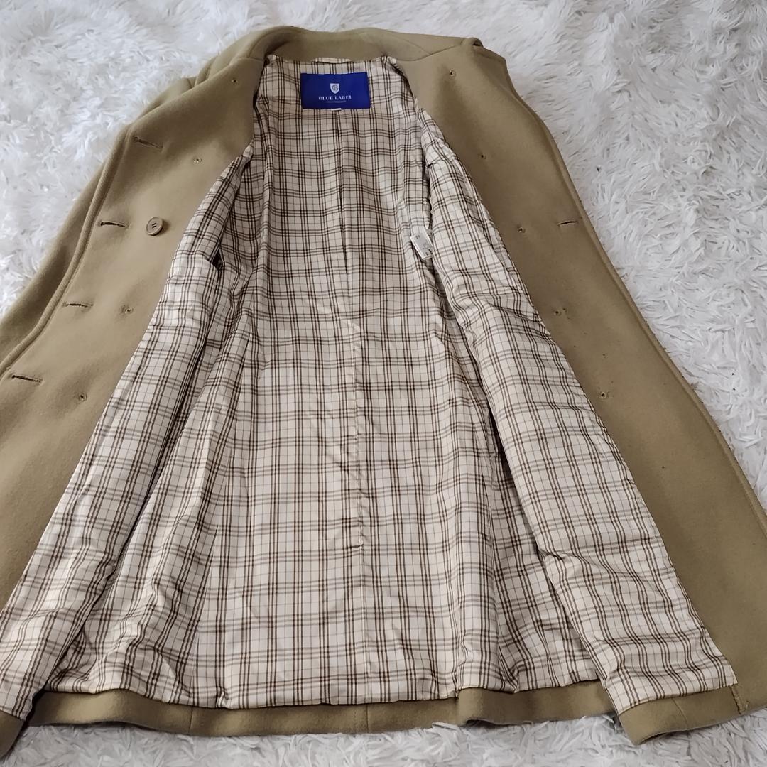 ブルーレーベルクレストブリッジ トレンチコート ファー ベルト付き 2way