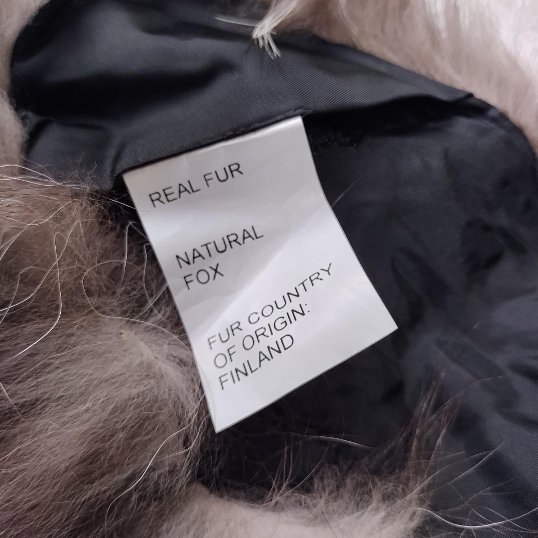 ブルーレーベルクレストブリッジ トレンチコート ファー ベルト付き 2way