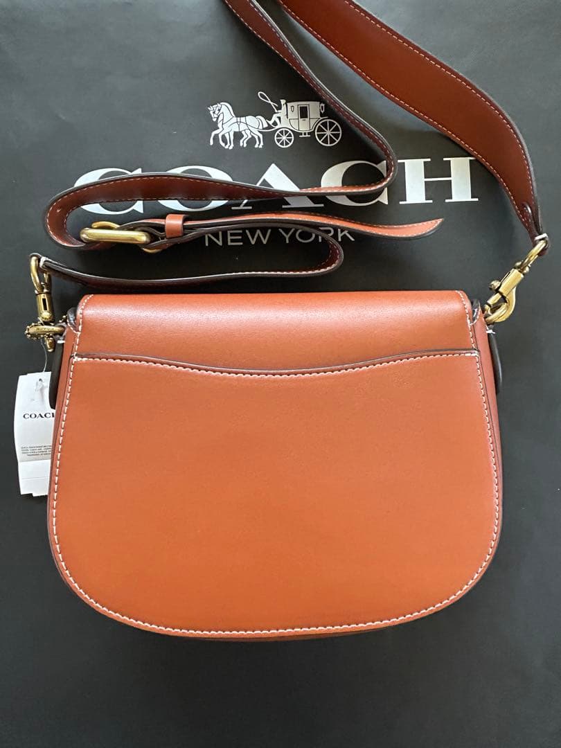 コ*ー様 COACH ショルダーバッグ ブラウン