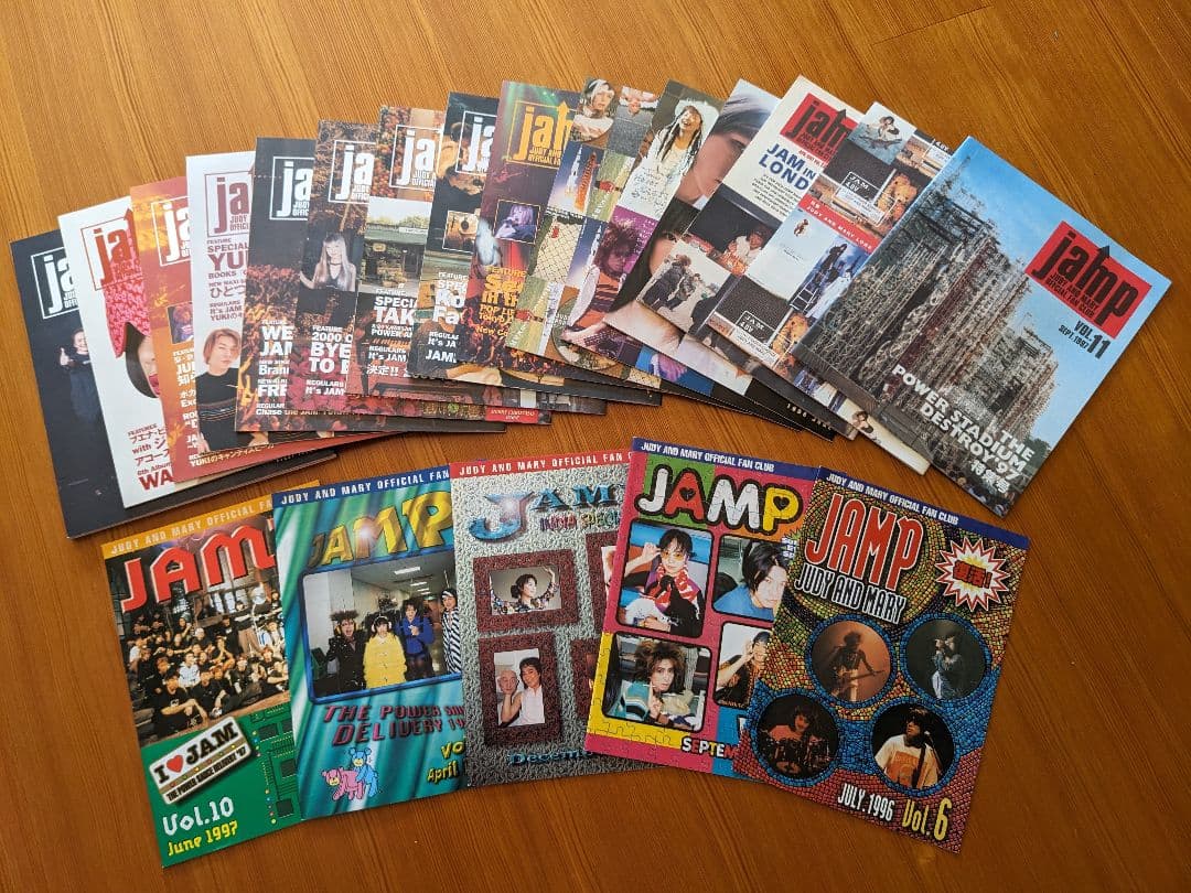 JUDY AND MARY　ファンクラブ会報　6〜25