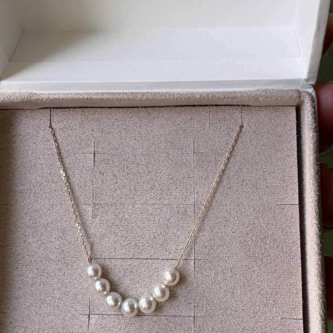 k10 パールネックレス あこや ベビーパール