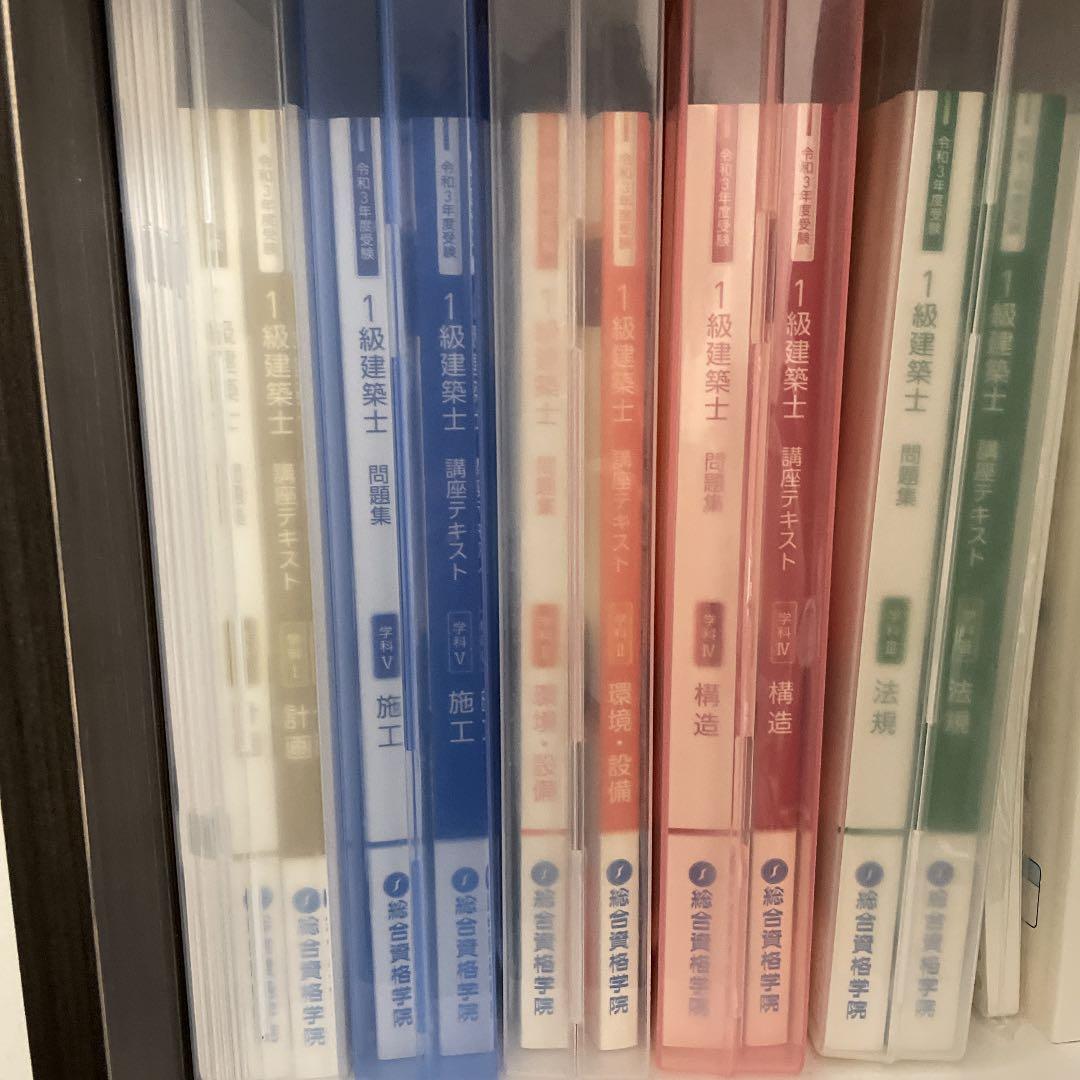 R3年度一級建築士　テキスト・法令集（インデックス済）