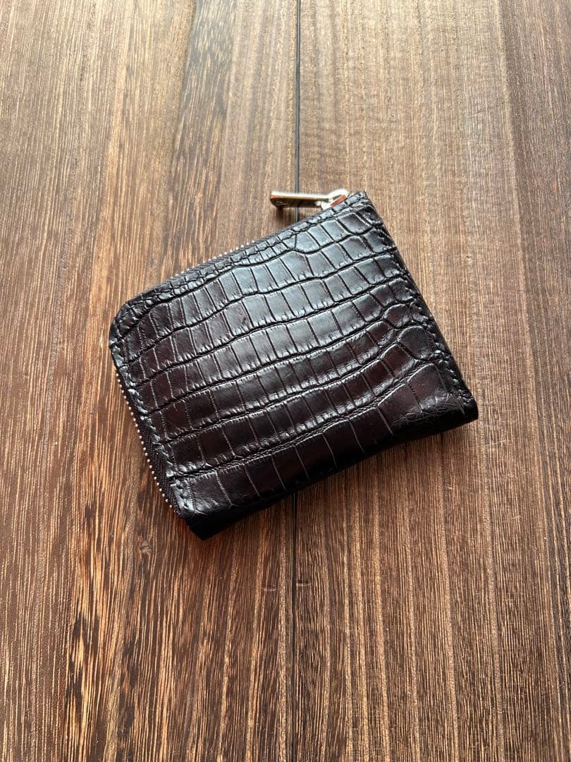 BCMページ　クロコダイル　コンパクトウォレット