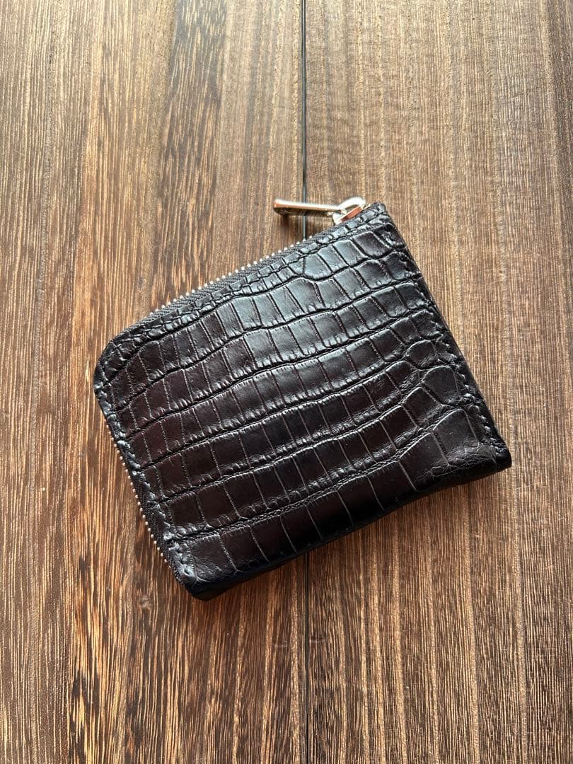 BCMページ　クロコダイル　コンパクトウォレット