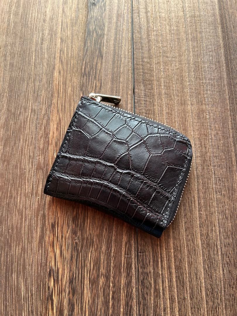 BCMページ　クロコダイル　コンパクトウォレット