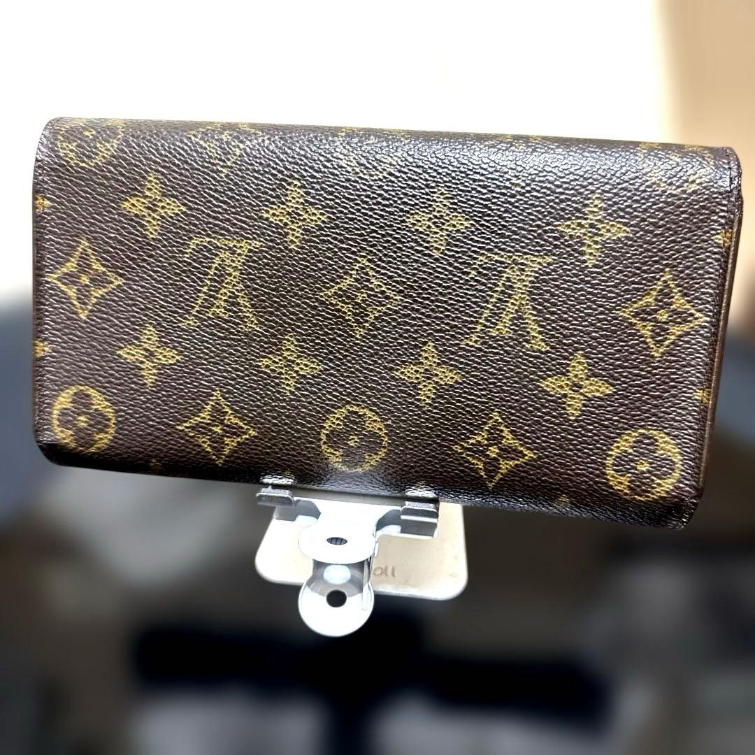 ⑦★美品♪モノグラム 三つ折り長財布