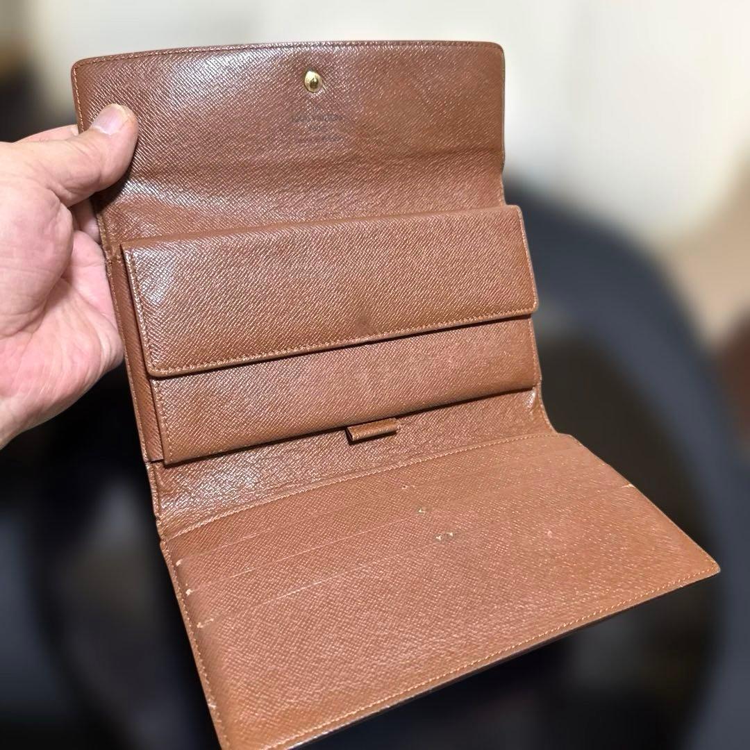 ⑦★美品♪モノグラム 三つ折り長財布