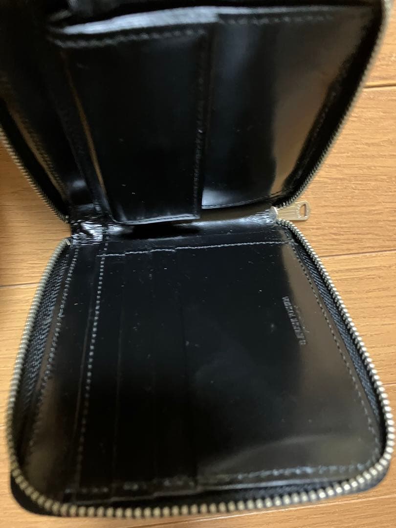 B印　YOSHIDA レザー　二つ折り　ラウンド　財布