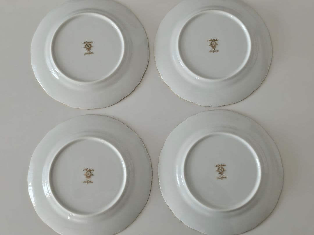 ノリタケ 21cm プレート 中皿 4枚セット ガラコンテッサ Noritake