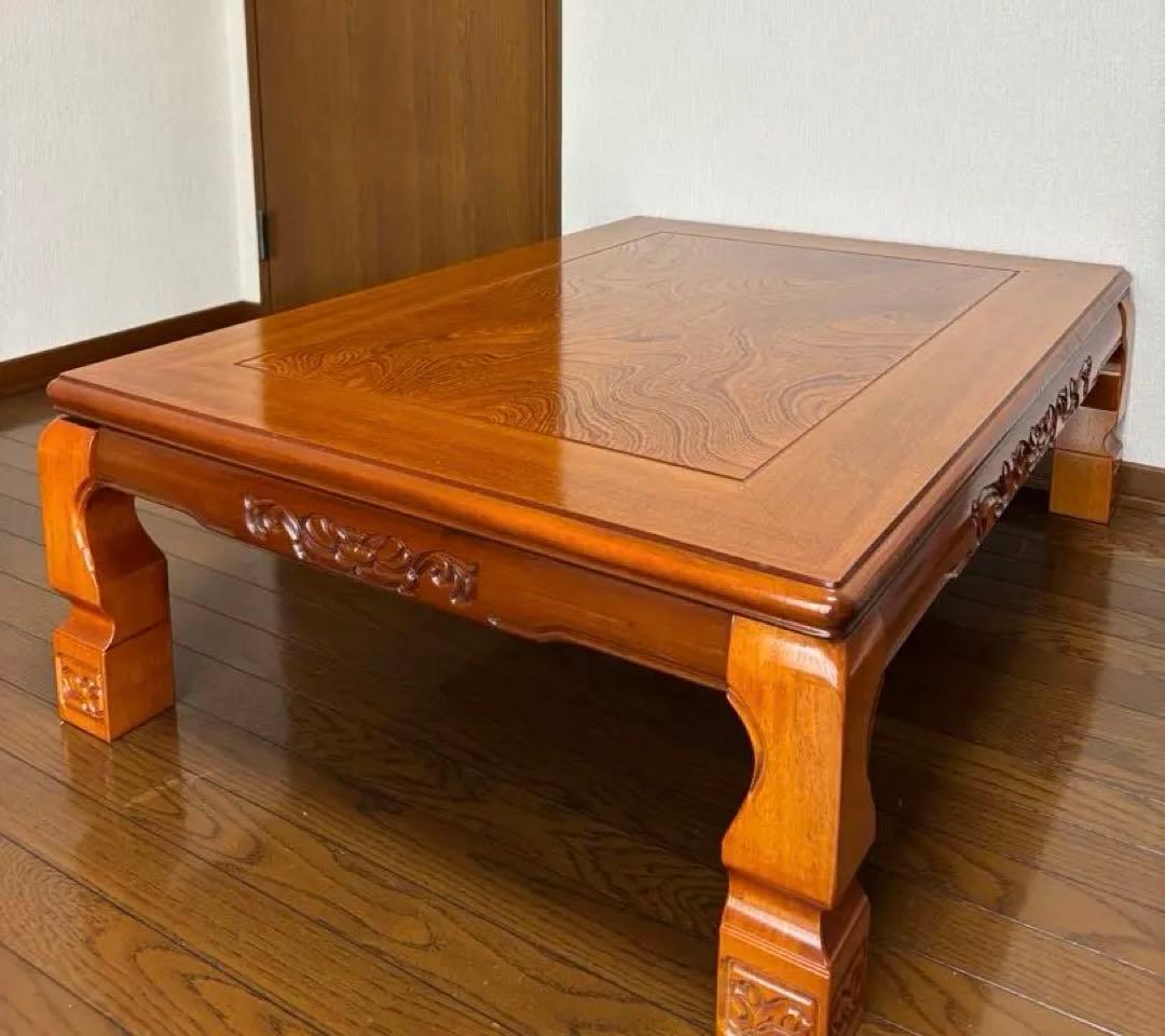 香川県漆器工業協同組合 こたつテーブル 讃岐漆器 木製工芸こたつ