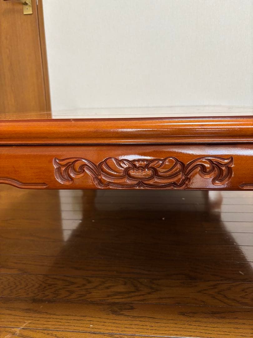 香川県漆器工業協同組合 こたつテーブル 讃岐漆器 木製工芸こたつ