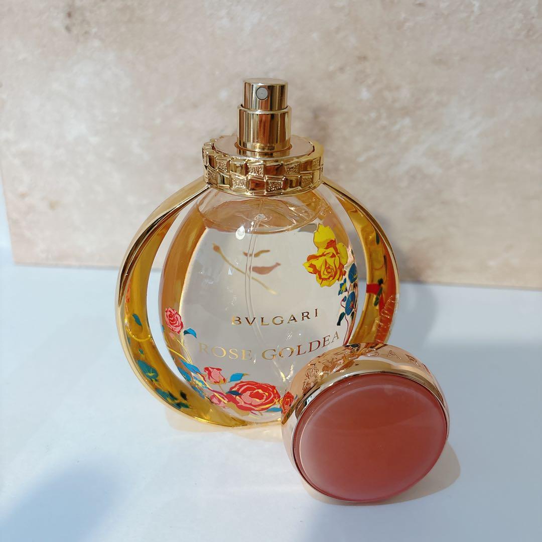 【限定】BVLGARI ローズゴルデア 90ml リミテッド フローラルボトル
