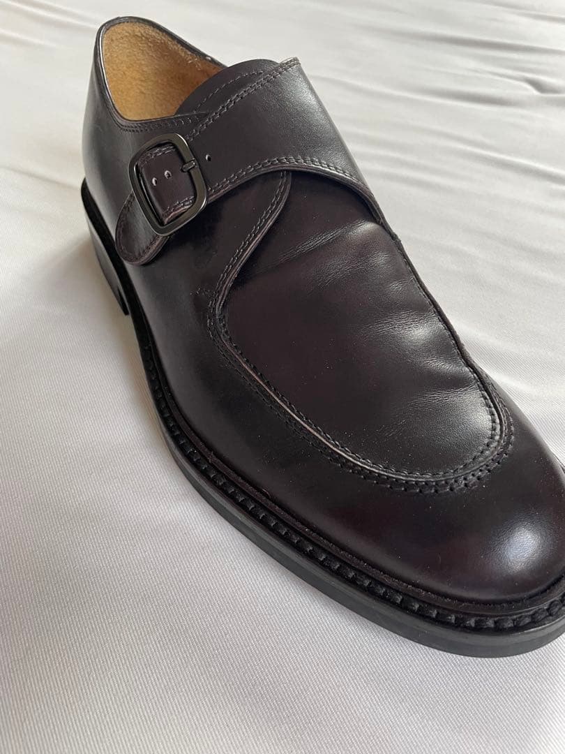 【新品】１５万 試着のみTod’s トッズ　モンクストラップ　ダークブラウン　８