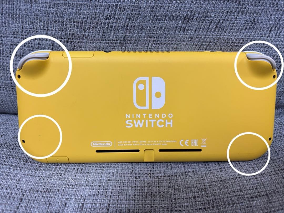 Nintendo switch ライト　イエロー