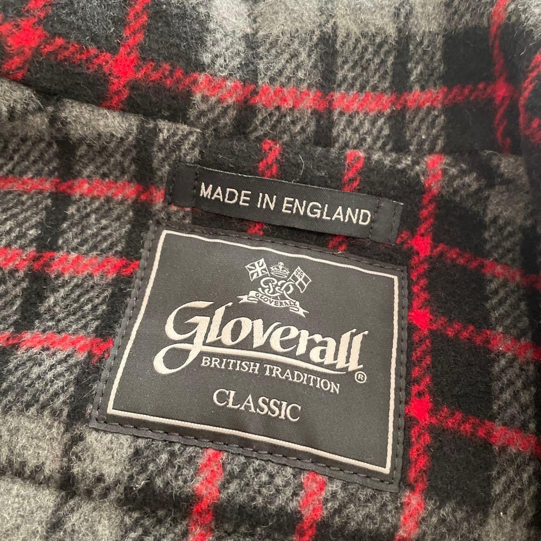 新品 8歳 120-130cm 黒 キッズ gloverall ダッフルコート