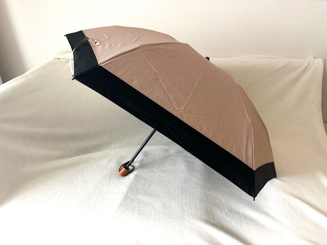 サンバリア100 日傘　遮光100% UVカット折りたたみ傘