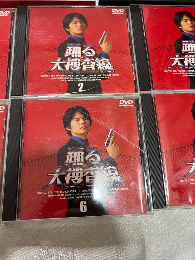 踊る大捜査線 DVD 全6巻セット、映画2本