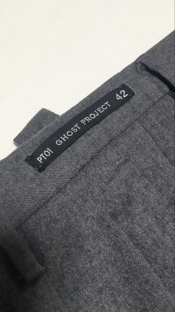 「美品」 PT01 PT TORINO グレー ウール スラックス 42 S