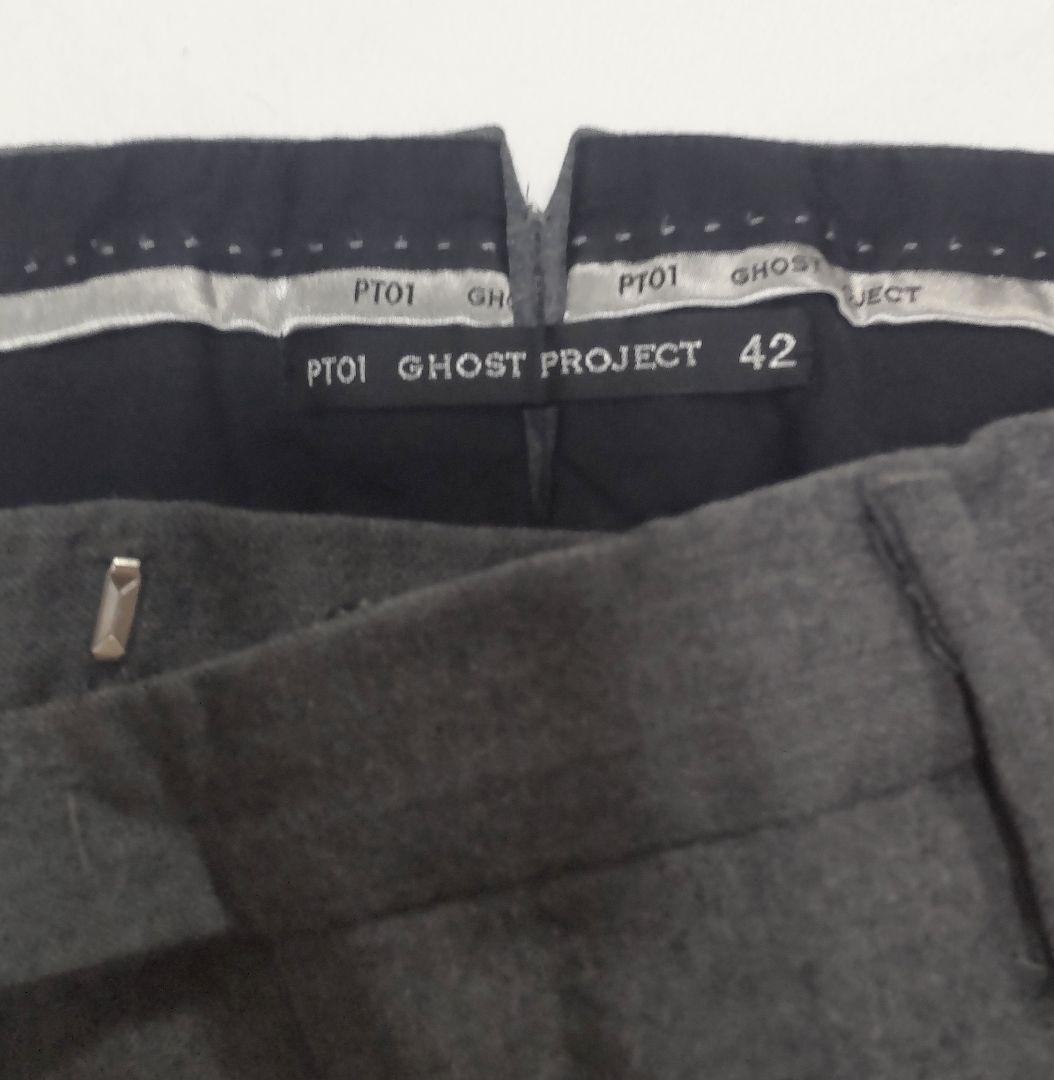「美品」 PT01 PT TORINO グレー ウール スラックス 42 S