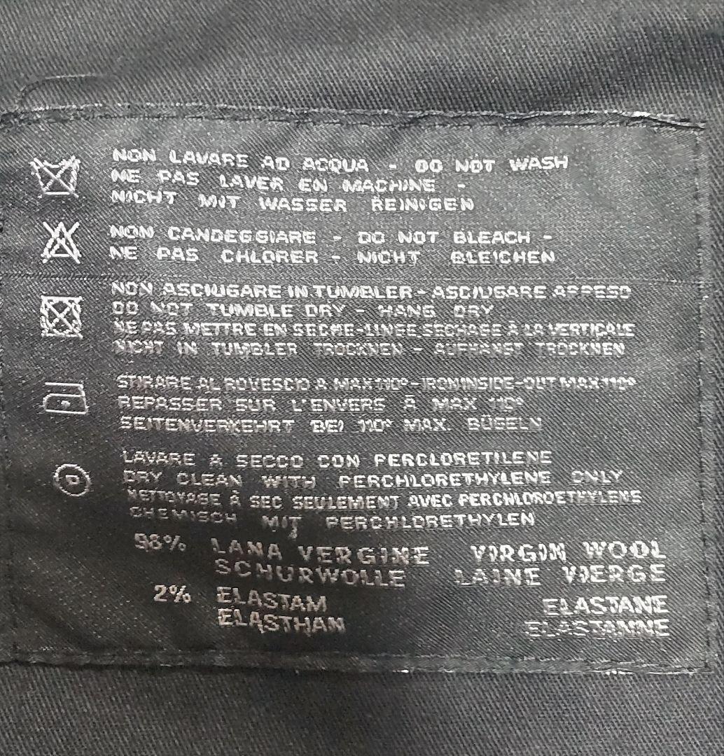 「美品」 PT01 PT TORINO グレー ウール スラックス 42 S
