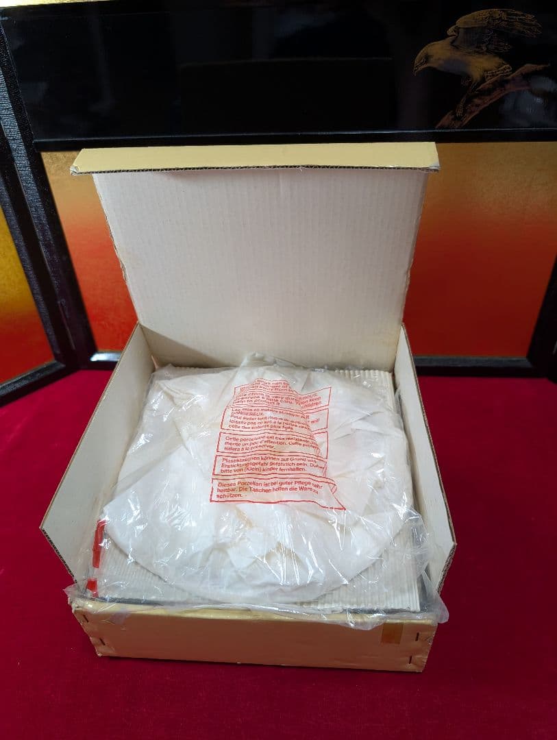 ロイヤル　アルバート　オールド　カントリーローズ　ケーキ皿　6枚　未使用　箱入