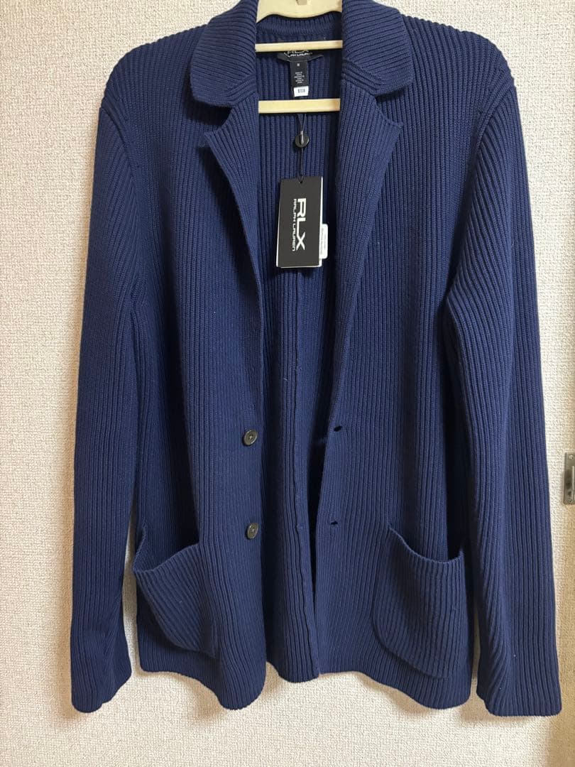 新品-RLX RALPH LAUREN ニット ブレザー カーディガン