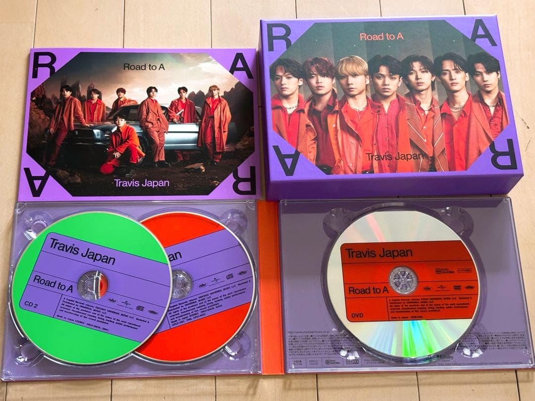 TravisJapan アルバム Road to A FC限定盤 DVD