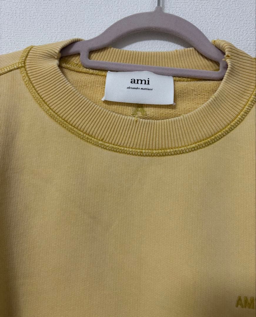 アミパリ アミパリス ami paris スウェット ダメージ加工 新品