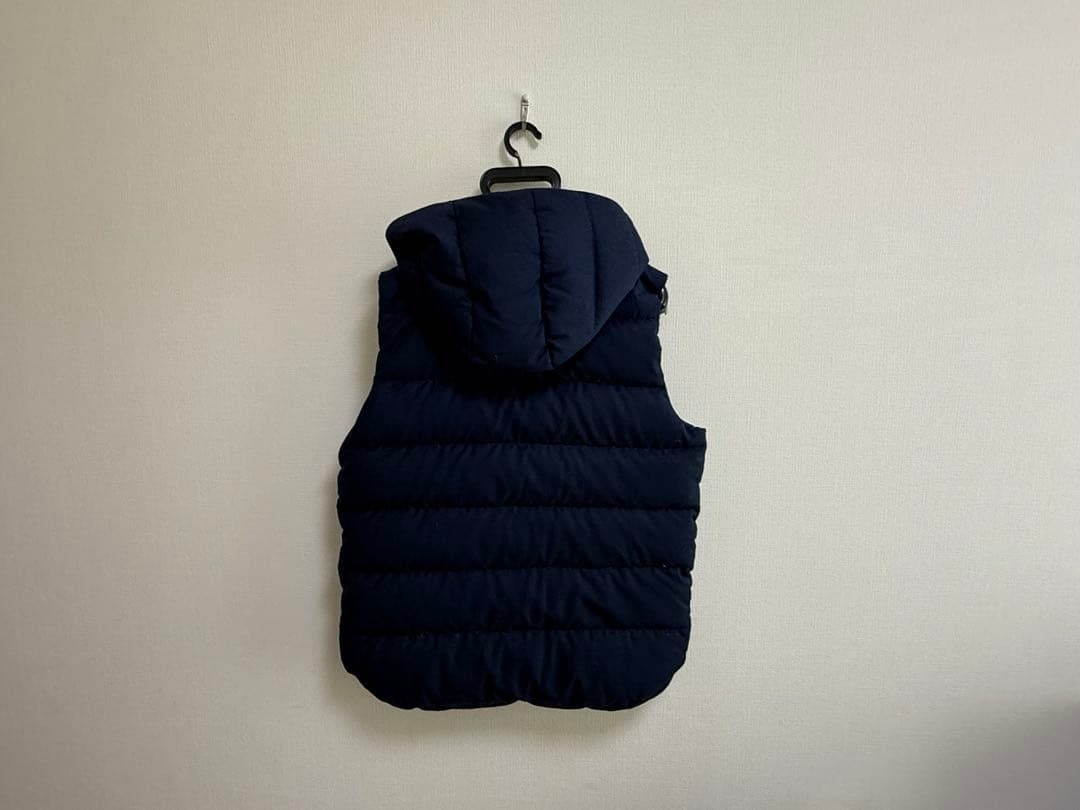 かな　TATRAS ネイビー ダウンベスト