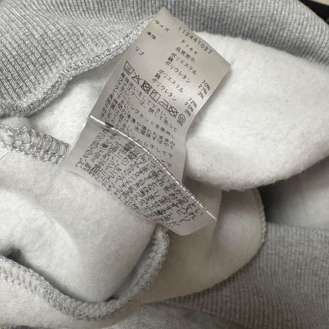 Darich ダーリッチ　アップリケ　DD ロゴパーカー　グレー