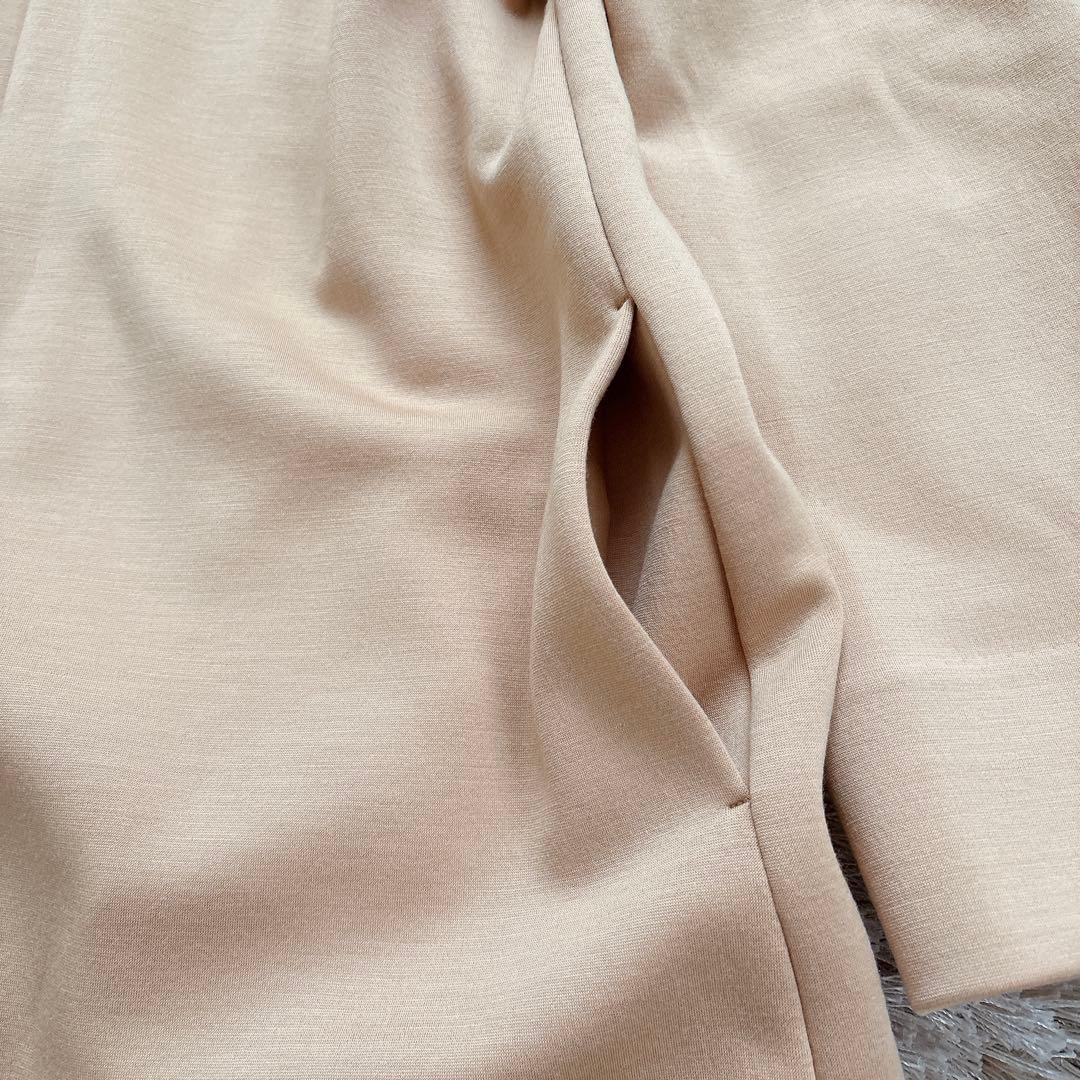 極美品✨theory luxe セオリーリュークス ノーカラーコート キャメル